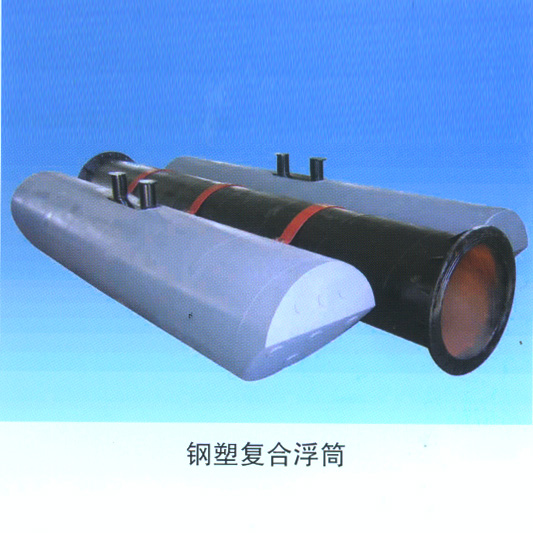 Plastic composite pontoon